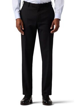 Alton Lane Mercantile Trouser Tailored Fit Suit Pants Black. Size 32x30